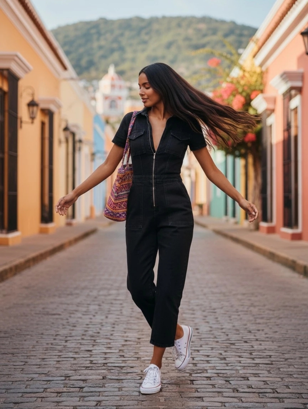 Good American Fit For Success Jumpsuit in Black